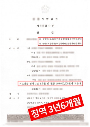 금융사직원수재, 금융조사자금품수수, 금품수수가중처벌, 특경법수재처벌