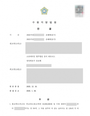 손해배상청구, 손해배상, 민사소송, 반소, 불법행위손해배상